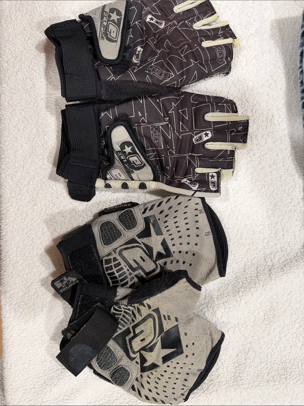 Planet Eclipse paintball gloves. 2pair